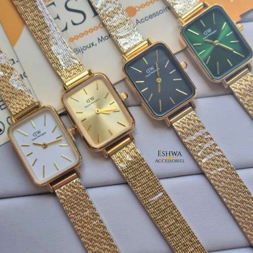 Ensemble montre gold/blanc + bracelet Dani - gold – Image 4