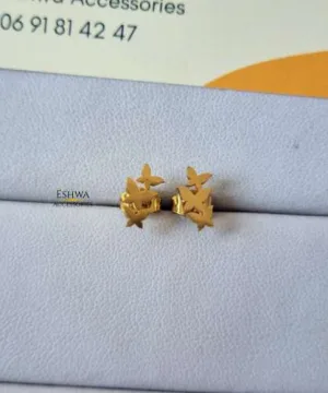 Boucles triple papillon