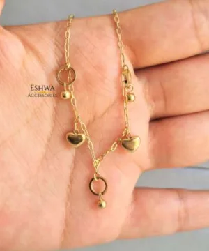 Alternative view of Gourmette Coeurs et cercles