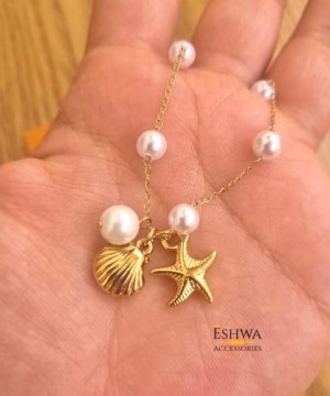 Chaine Sea Toila pieres blanches