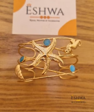 Bracelet manchette Sea star