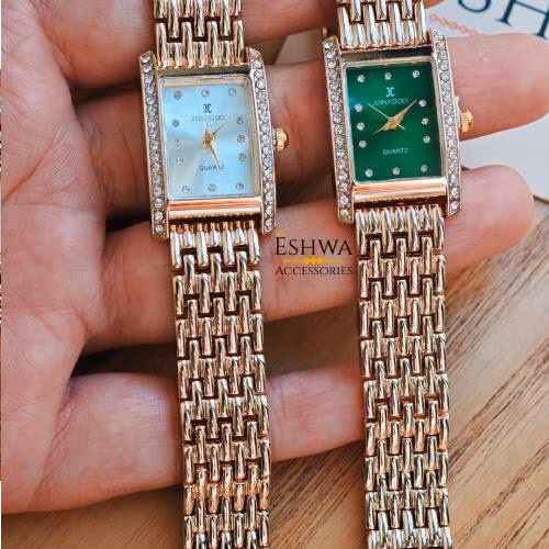 Montre JC gold Rectangle – Image 4