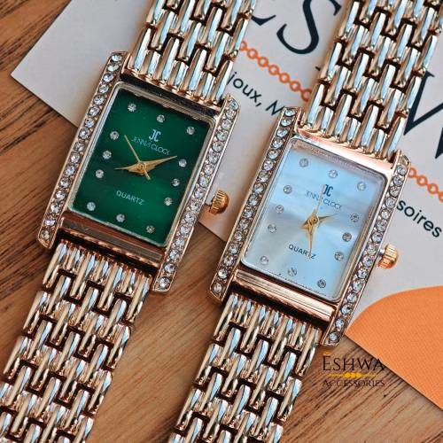 Montre JC gold Rectangle – Image 2
