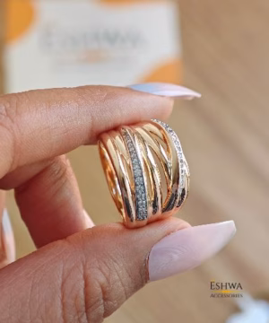 Alternative view of Bague Doperlada rose gold